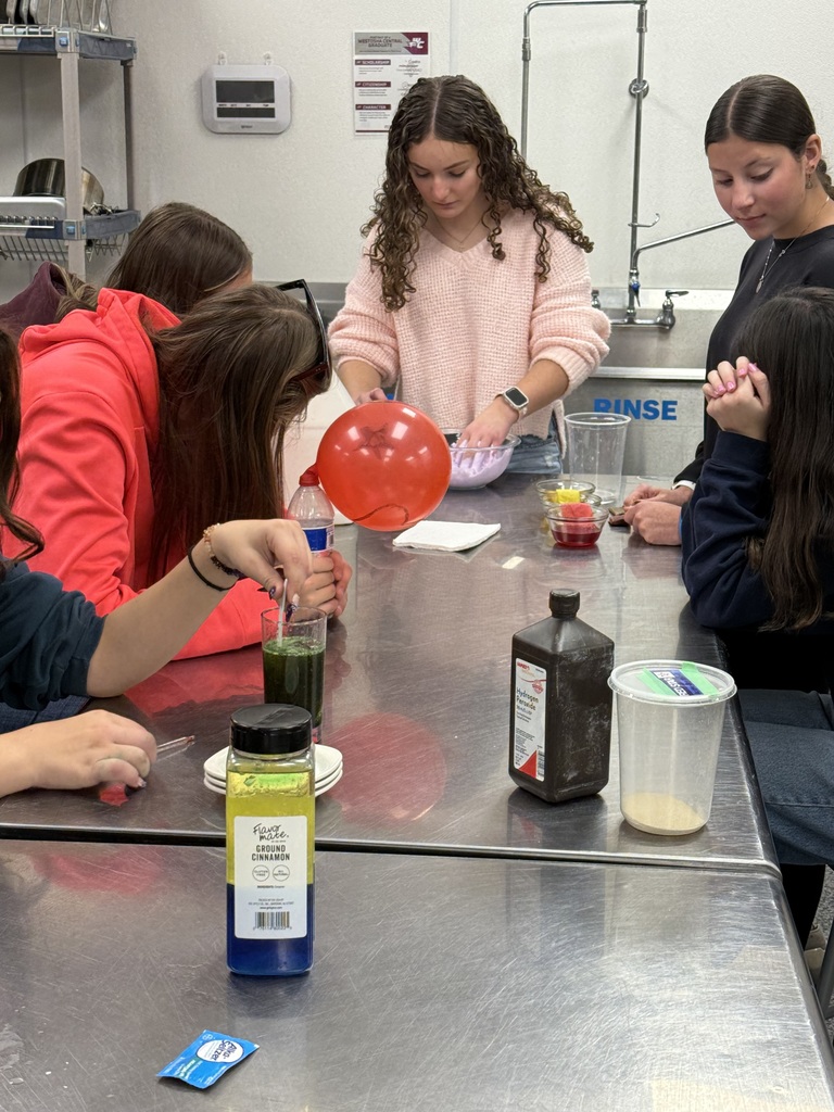 Students working on a lab