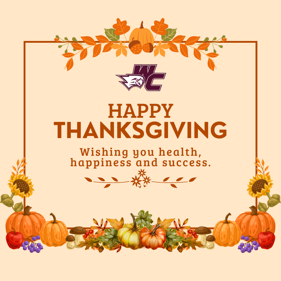 Happy Thanksgiving Wishing you health, happiness and success.