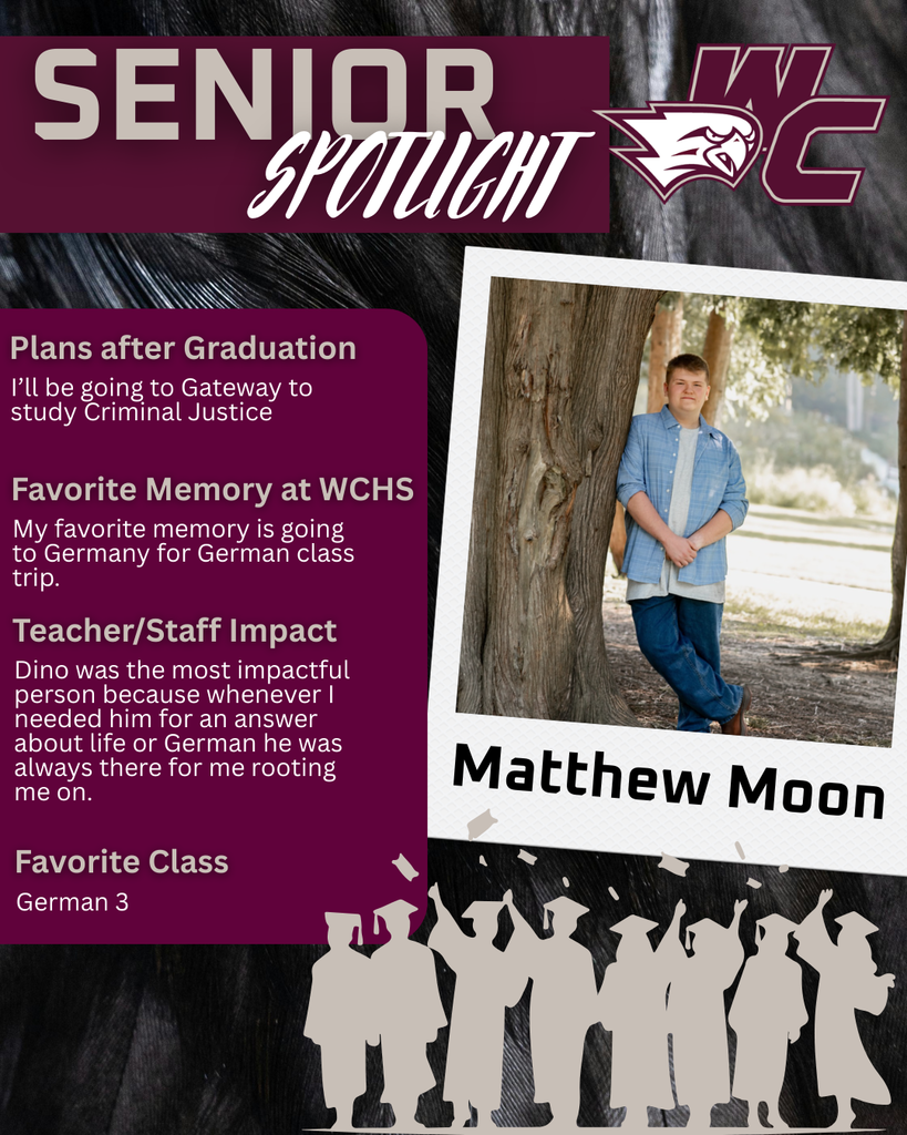 Senior Spotlight - Matthew Moon