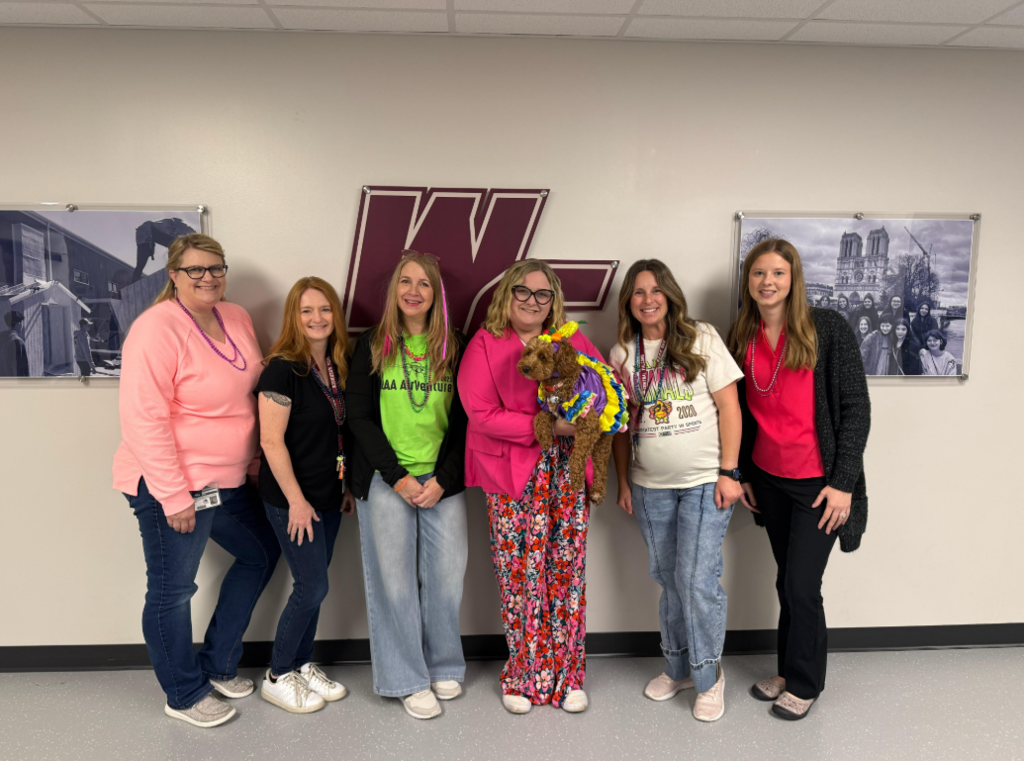 Student services dressed up