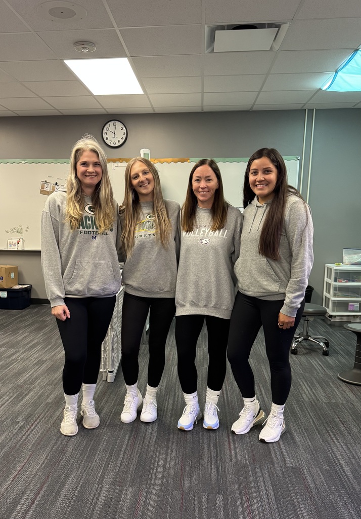 Staff in spirit wear
