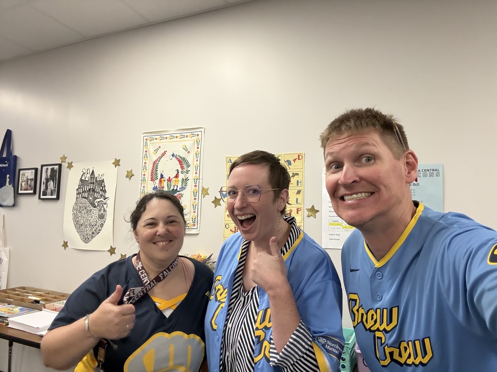 Staff in spirit wear
