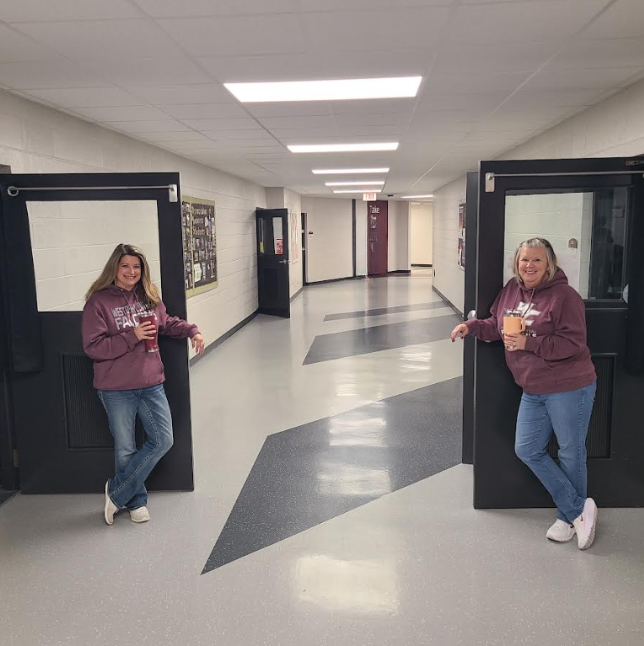 Staff in spirit wear