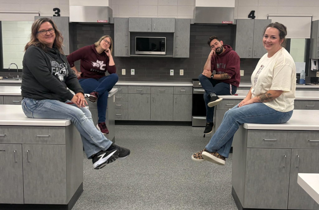 Staff in spirit wear