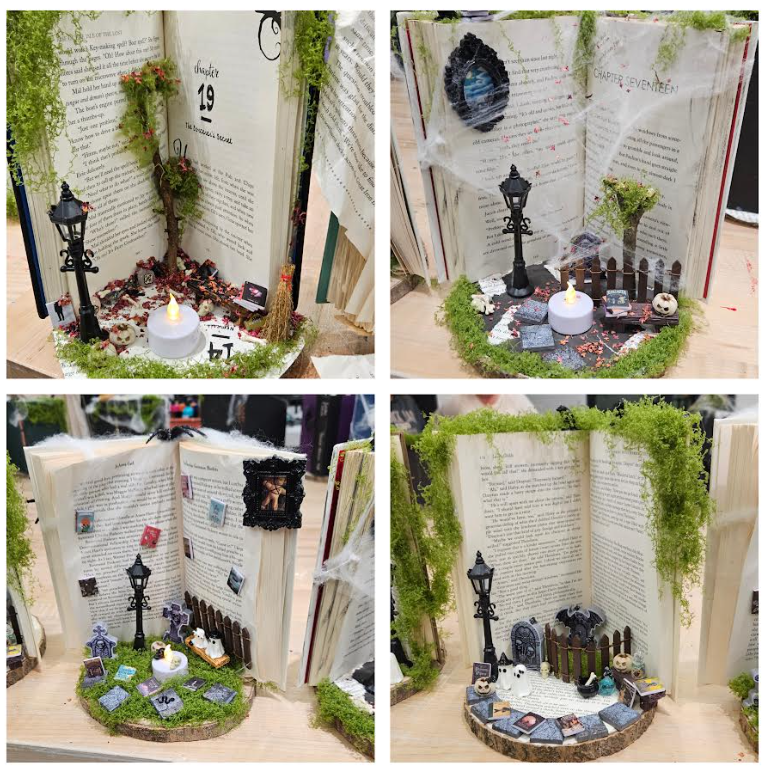 Spooky Book Art