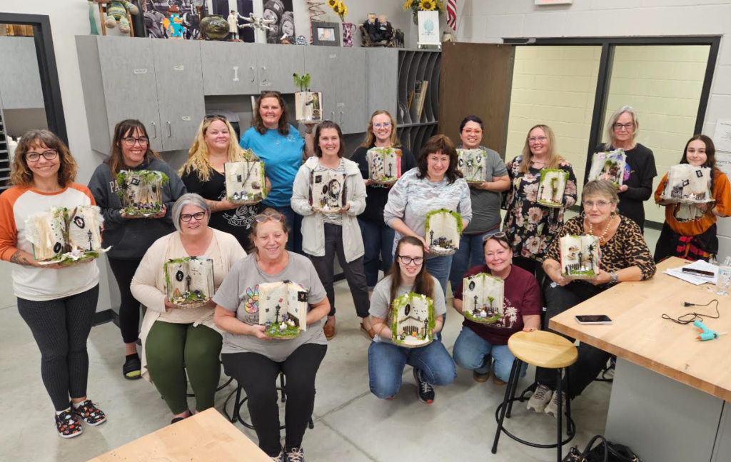 Spooky Book Art Group