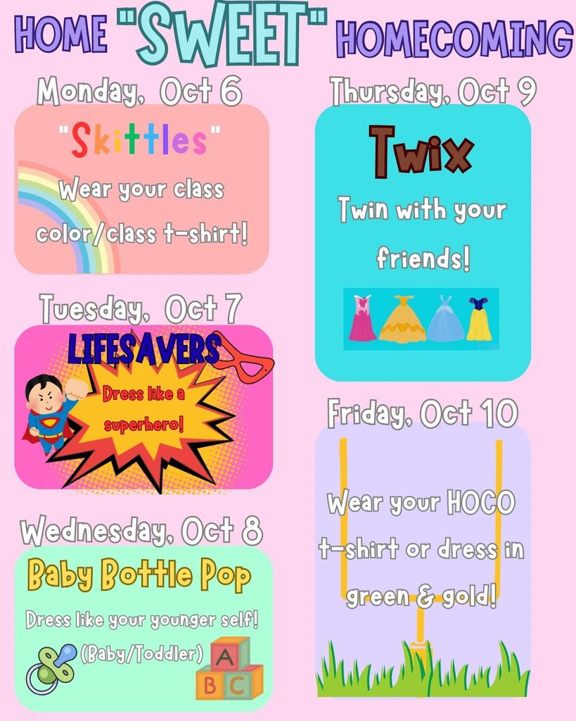 Homecoming Dress Up Day