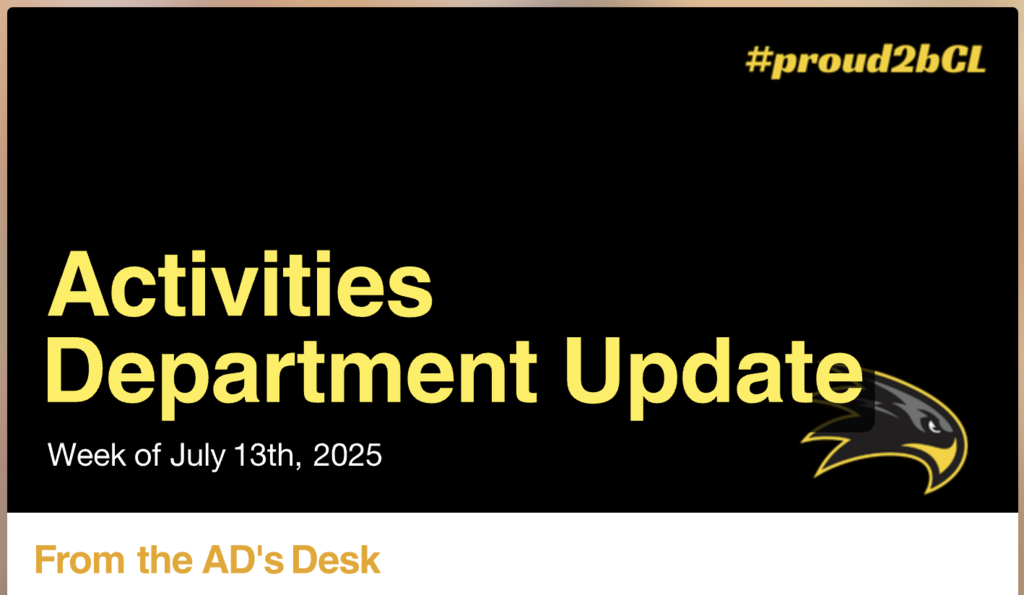 July 14 AD Update
