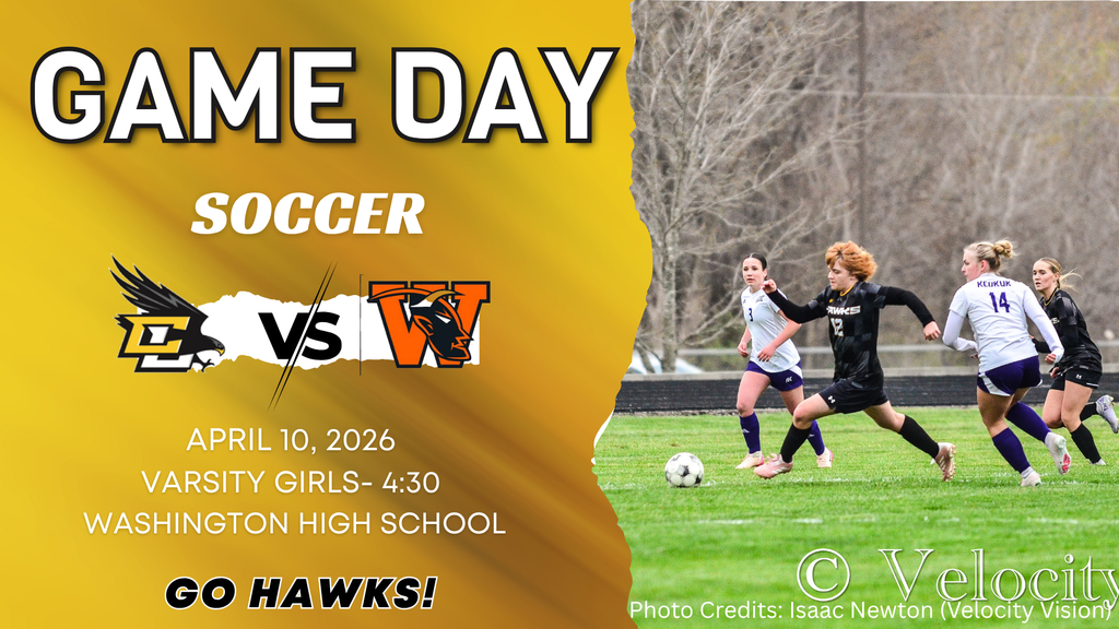 Girls Soccer Gameday 4-10-26