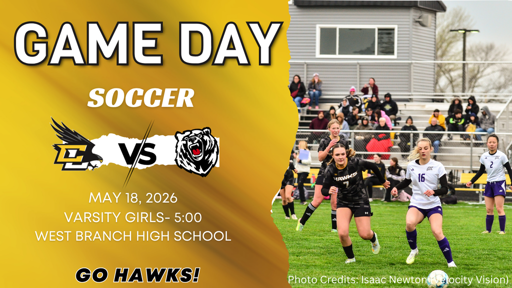 Girls Soccer Gameday 5-18-26