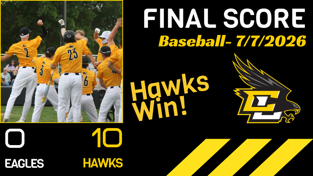 Hawks Advance to 3rd Round District Baseball
