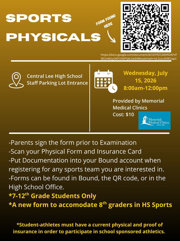 Updated Sports Physicals 2026