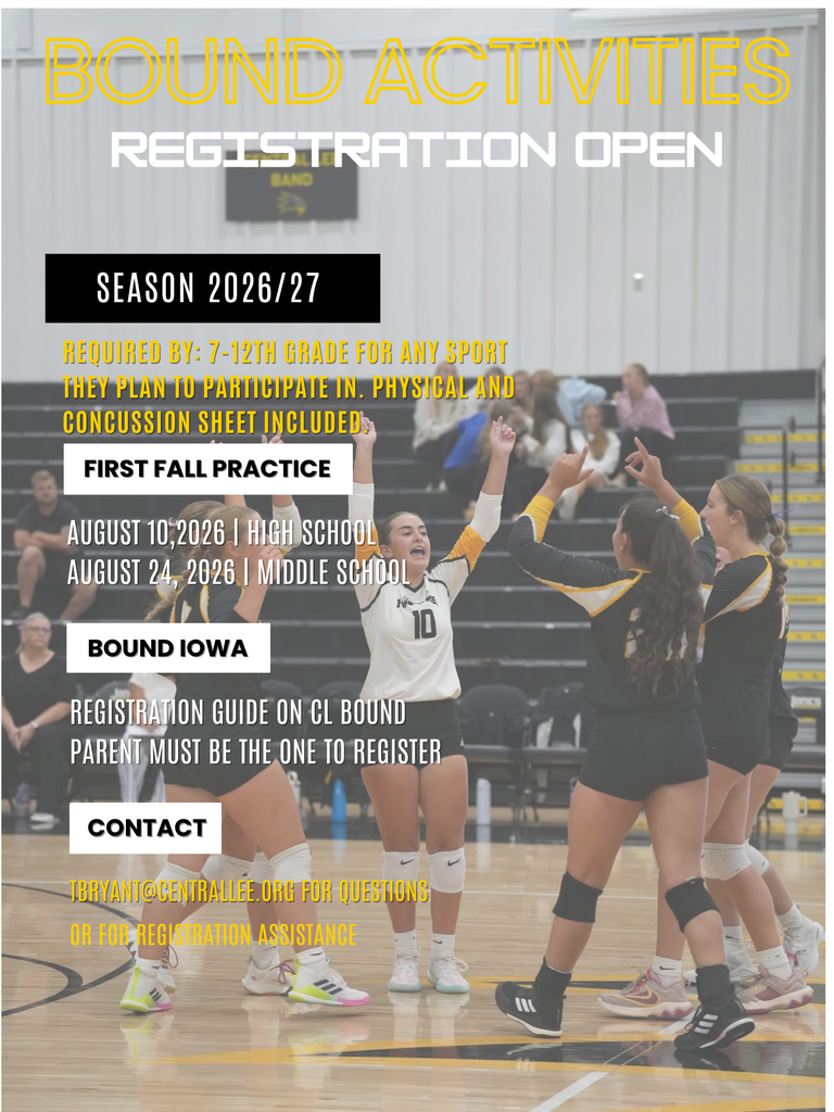 Activities Registration Reminder 2026