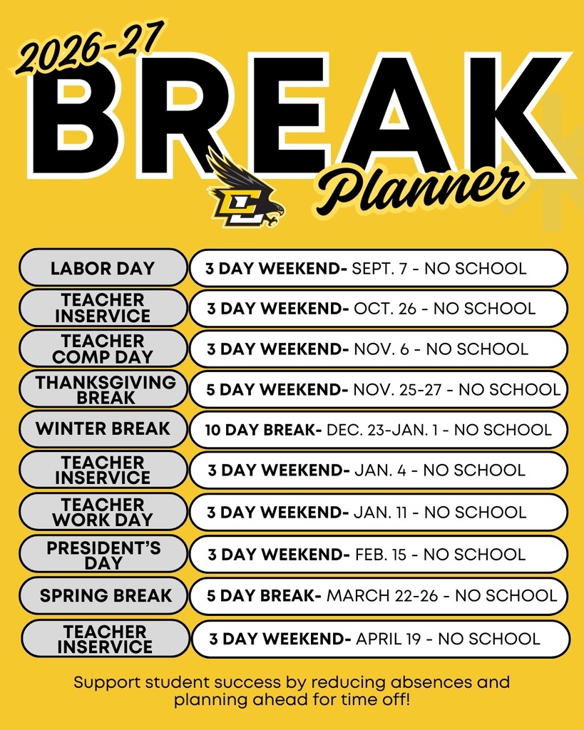 26-27 Break Planner