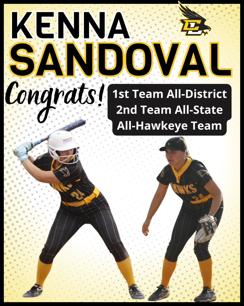 Kenna Sandoval Softball Accomplishments