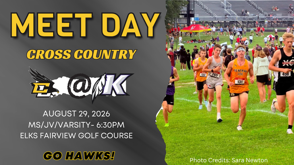 Cross Country Game Day 9-3-26