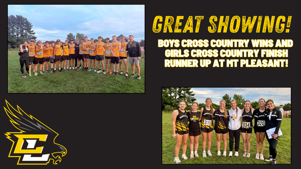 Cross Country Place 1st for Boys and 2nd for Girls