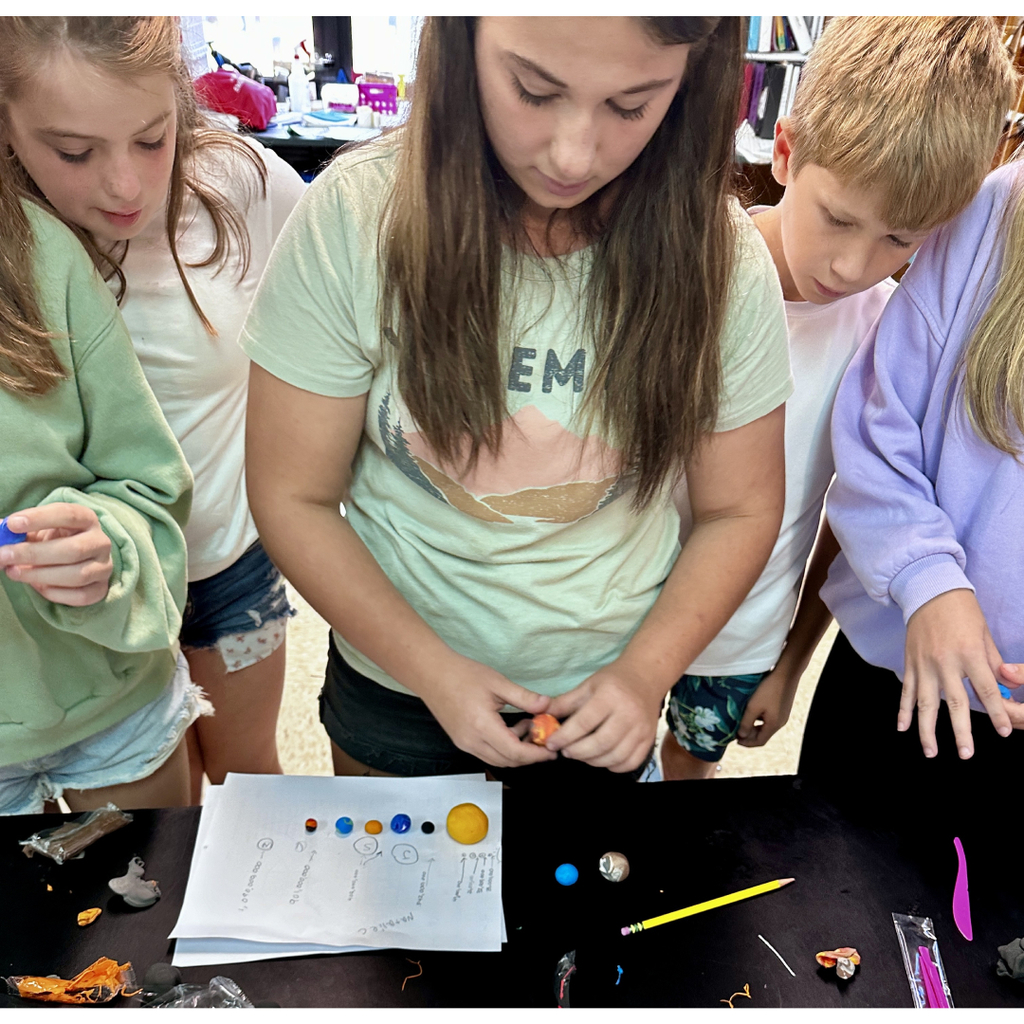 size and distance on a scale to model our Solar System