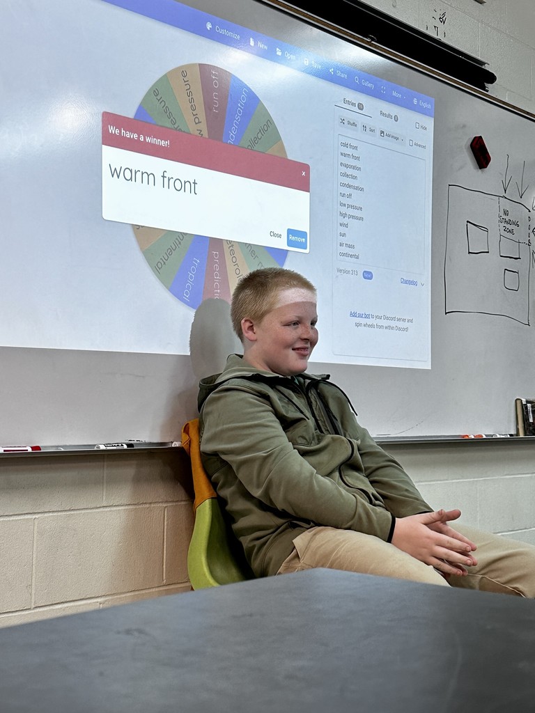 6th grade hot seat!