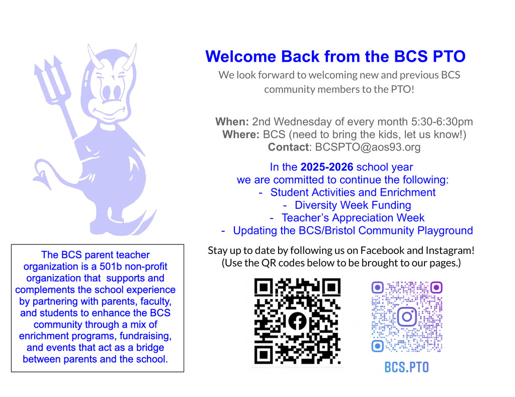Welcome Back from the PTO  