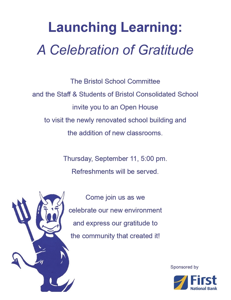 Open House Invitation