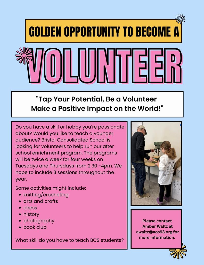 Volunteer Opportunity