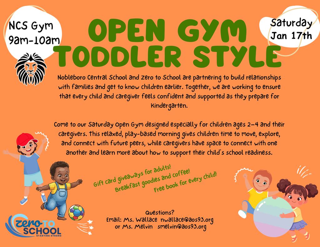 Zero to School Open Gym