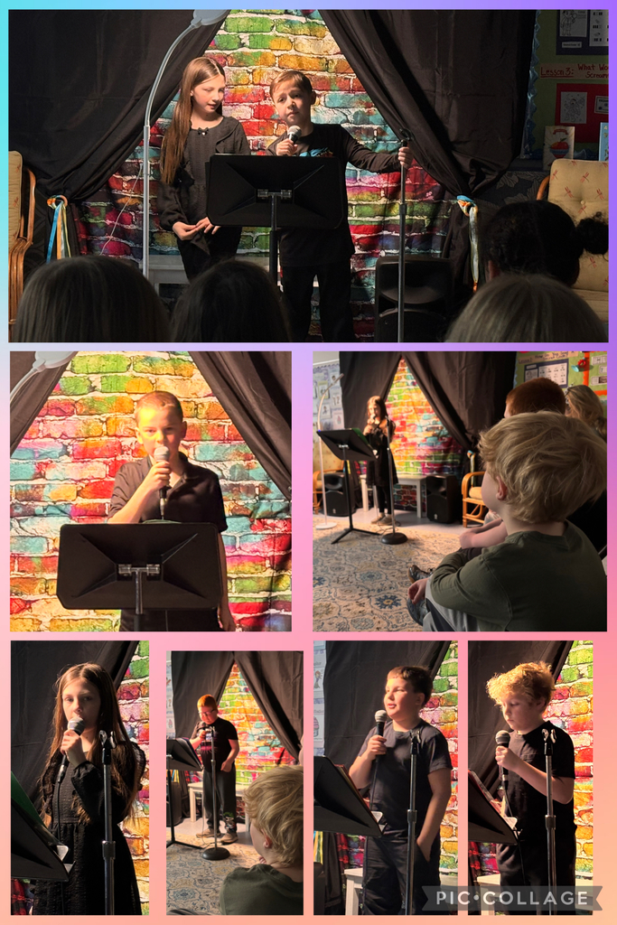 Family hear student poems