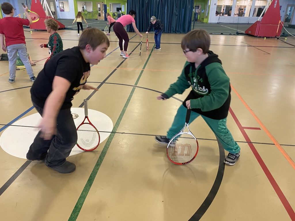 3rd grade tennis at the Y!