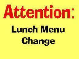 Menu change