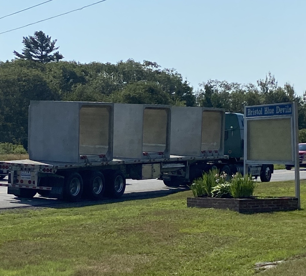 cisterns on truck
