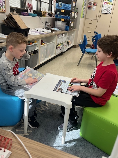 Children reading