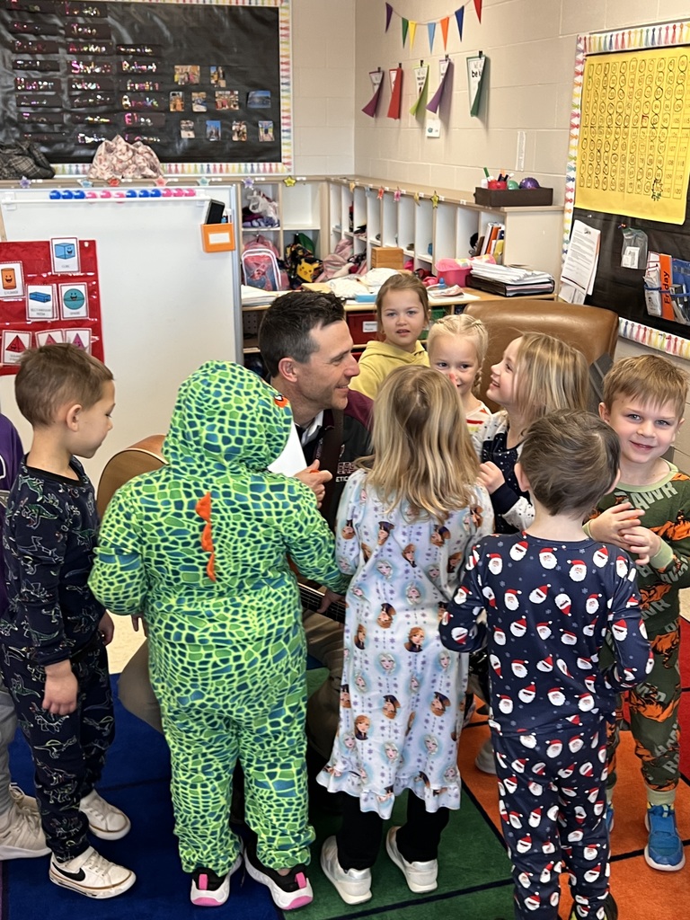 Students with Mr. Larson
