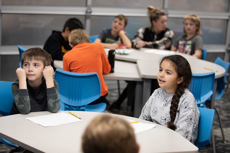 Students in school