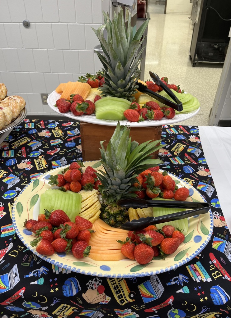 fruit display at breakfast