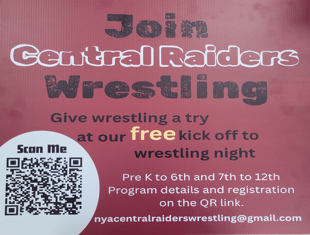 Wrestling details for FREE kick off night! 