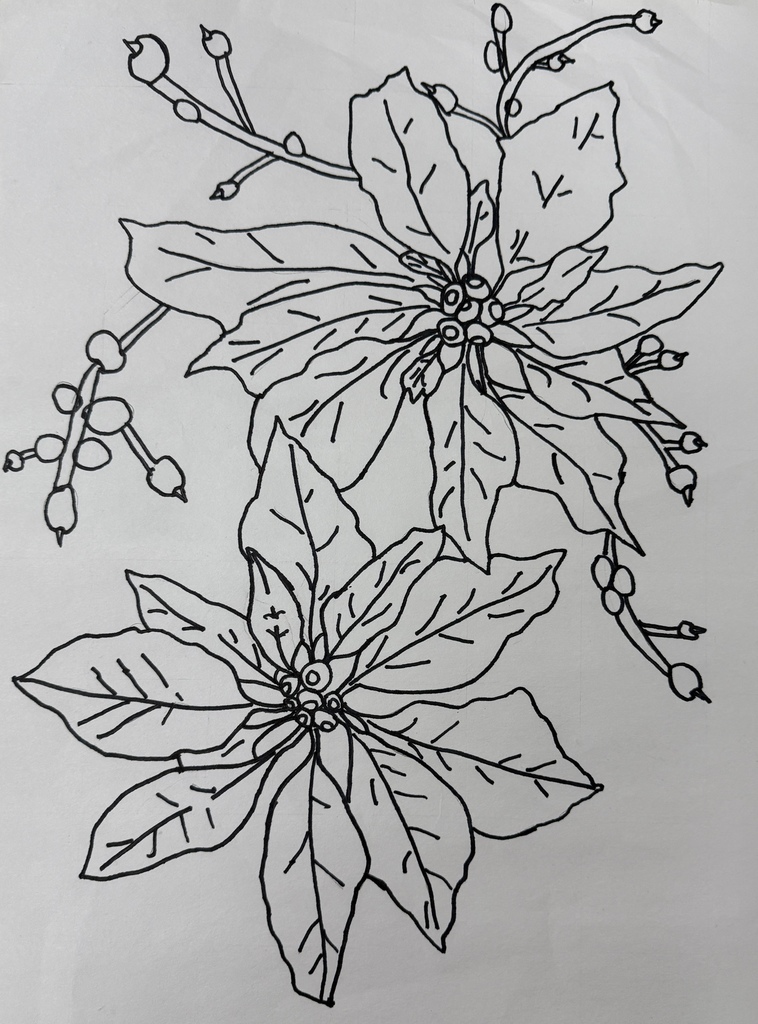 8th grade artists of the week, grid artwork