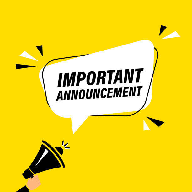 Important Announcement