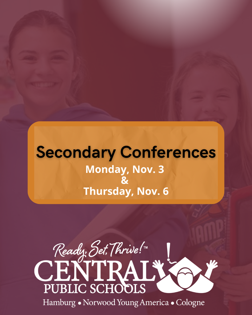 secondary conferences nov. 6