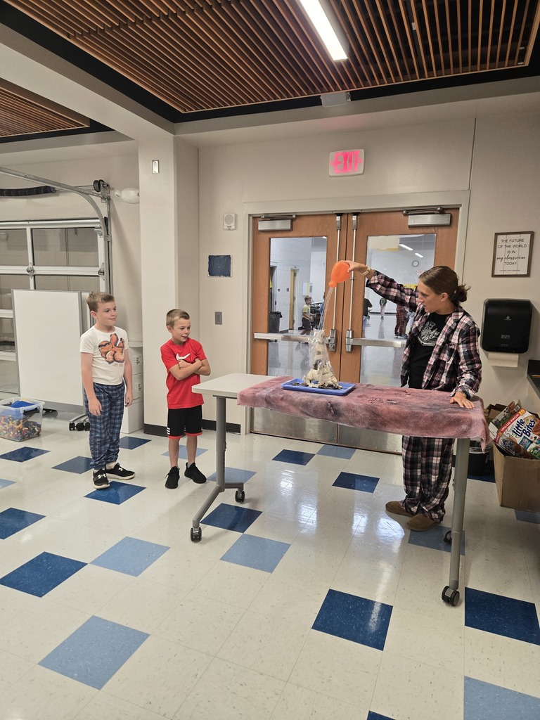 fourth grade students building shelters