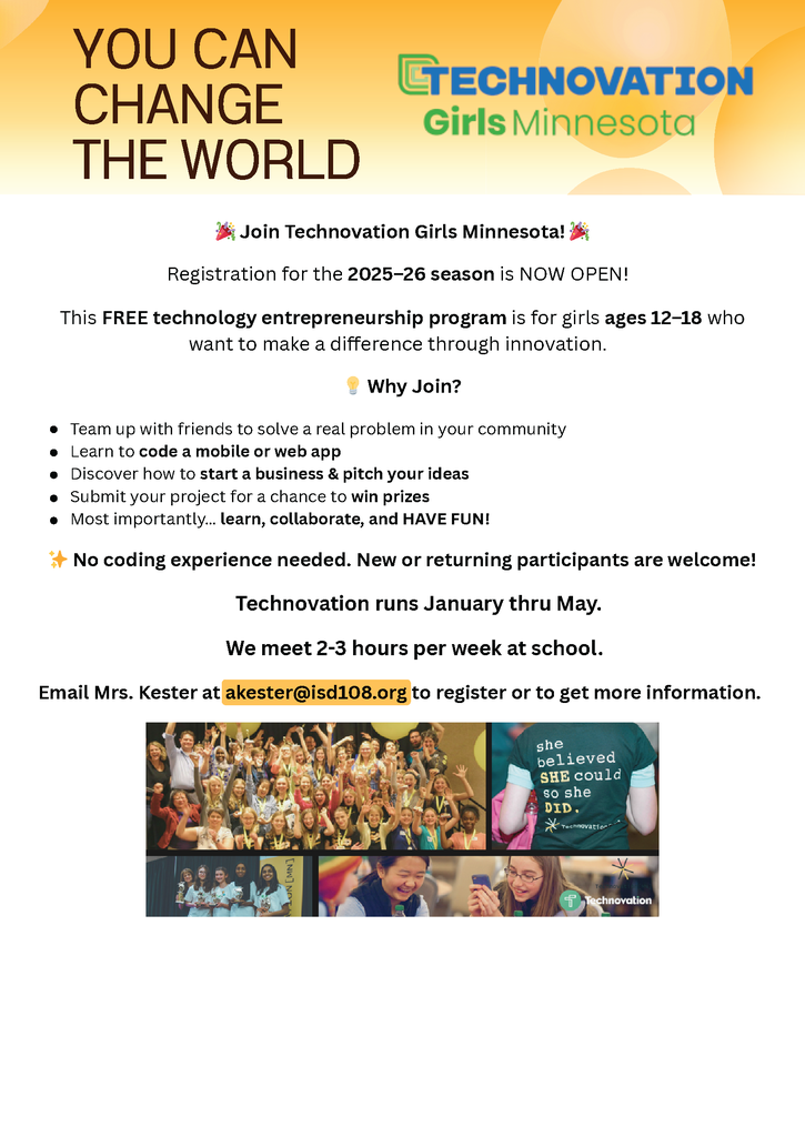 Technovation girls MN