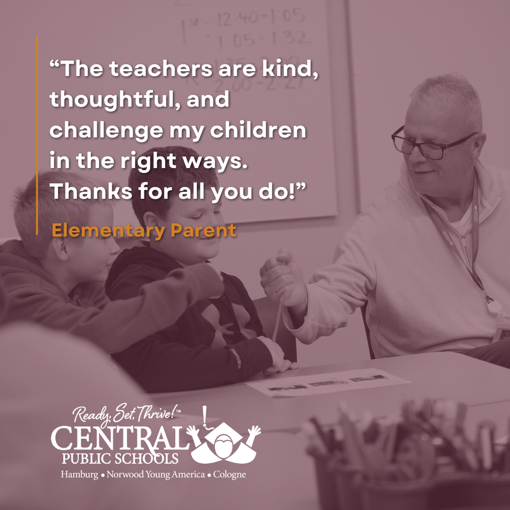 the teachers are kind, thoughtful, and challenge my children in the right ways. Thanks for all you do.