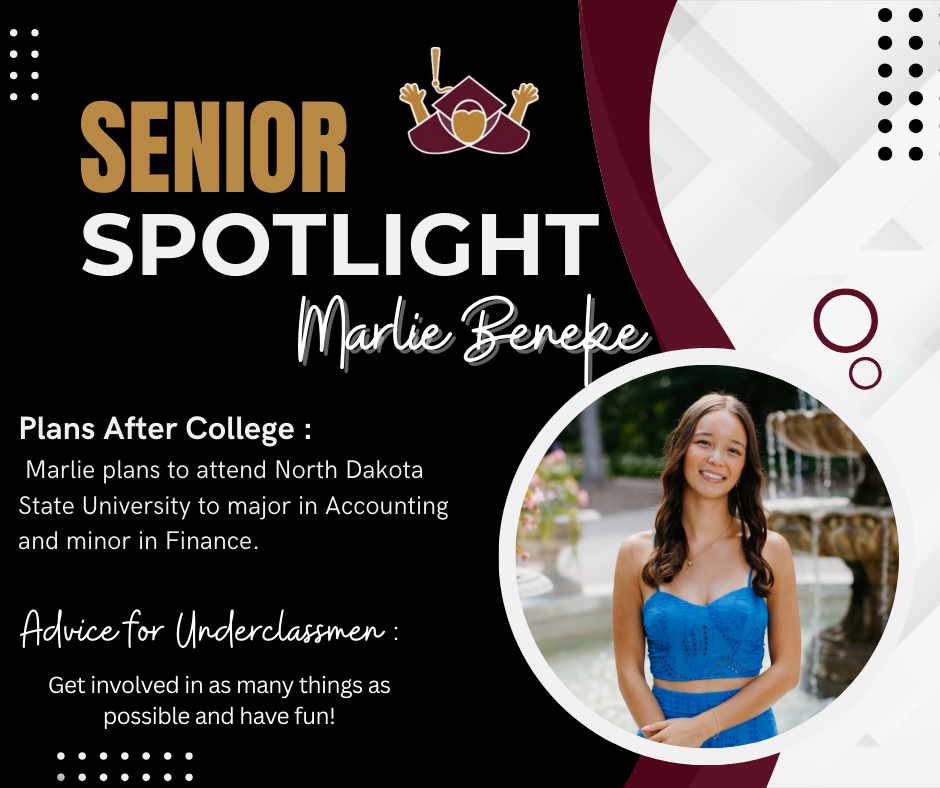 senior spotlight, marlie beneke