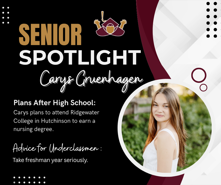 senior spotlight carys gruenhagen