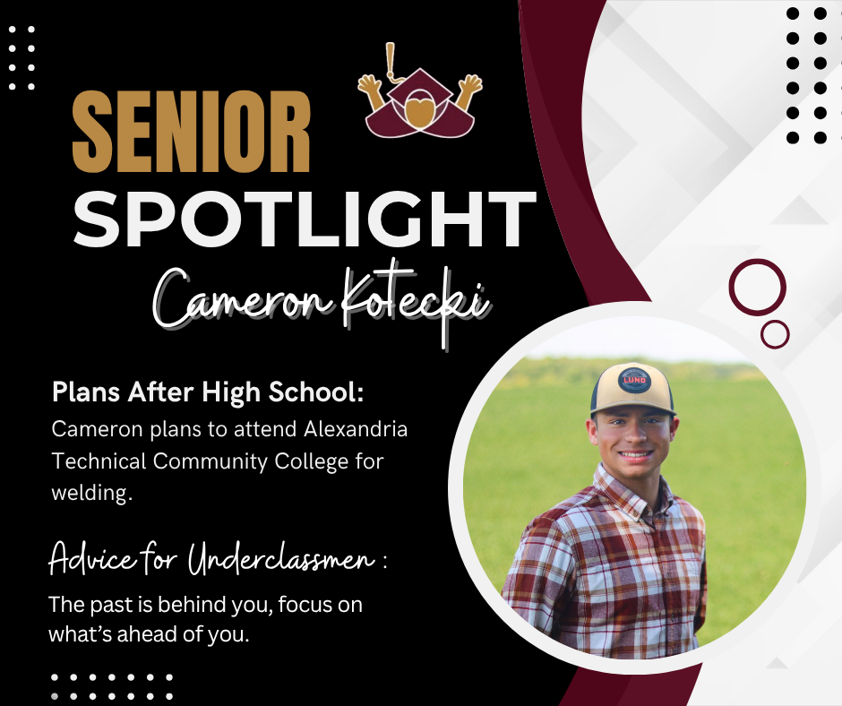 senior spotlight cameron kotecki