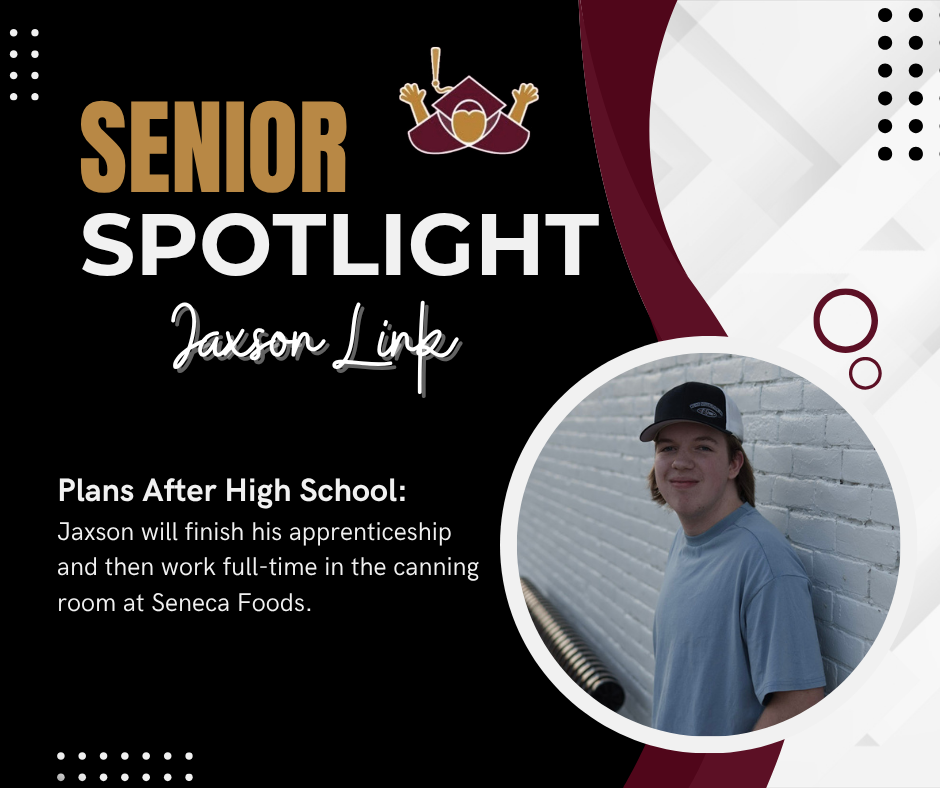 senior spotlight jaxson link