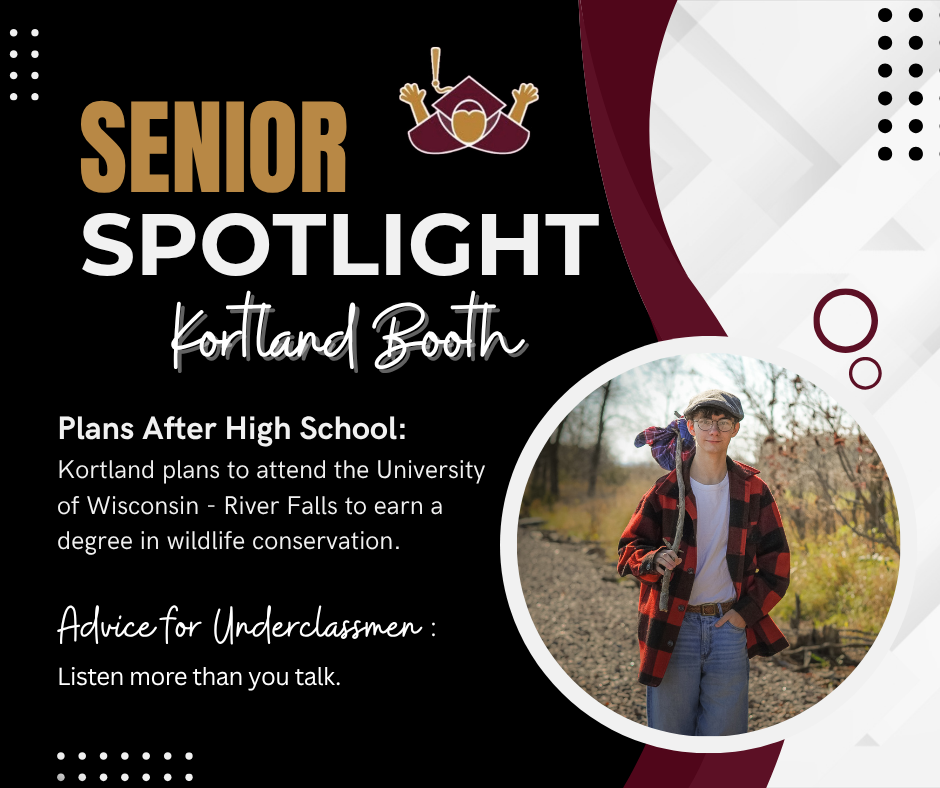senior spotlight kortland booth