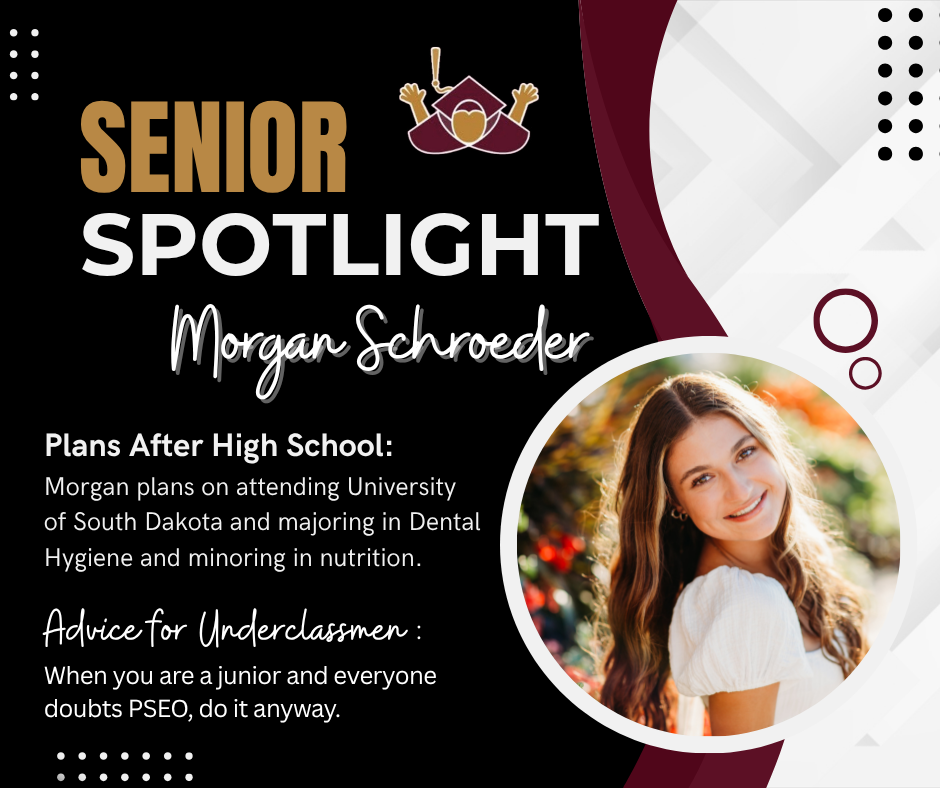 senior spotlight morgan schroeder