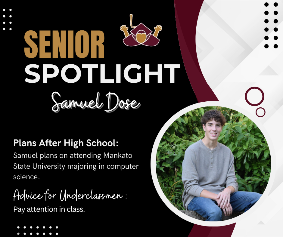 senior spotlight samuel dose