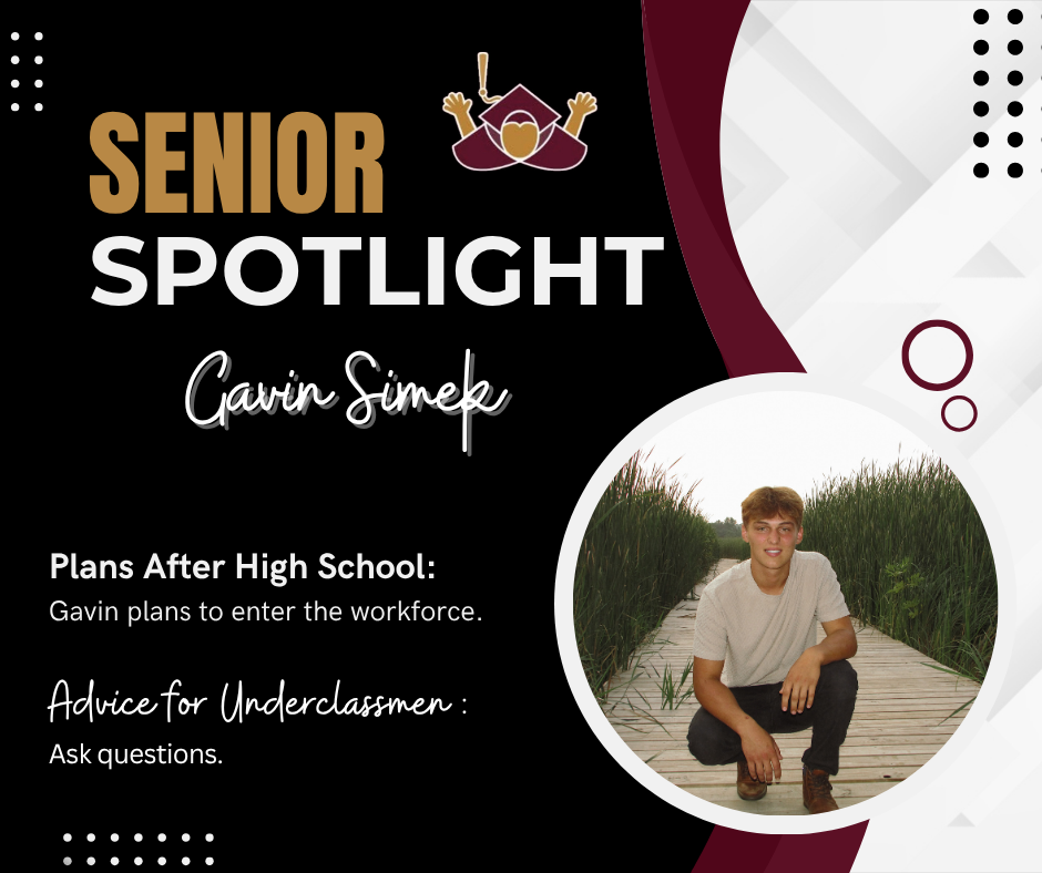 senior spotlight gavin simek